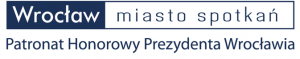 Logo Wrocław Miasto Spotkań Patronat Hnorowy Prezydenta