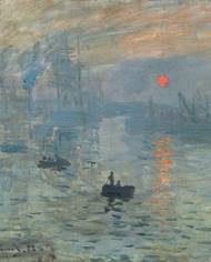 Claude Monet fragment obrazu „Impresja, wschód słońca”