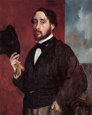 Edgar Degas autoportret